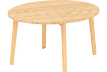 Jednac� st�l ALFA ROOT<br>kruh 900 mm, v 477 mm