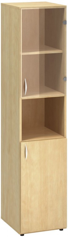 Sk��� dve�e/nika/sklo P<br>400 x 470 x 1780 mm