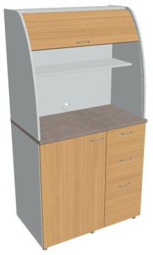 Kuchy�ka s lednic�<br>KU 3 2 P<br>prav�