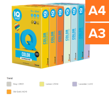 IQ COLOR A3 - A4, r�zn� trendy barvy