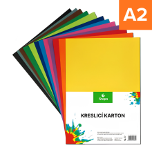 Kreslic� karton A2, r�zn� druhy
